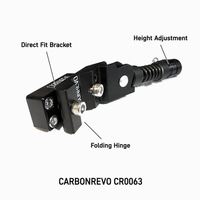 Béquille de stationnement Carbonrevo pour trottinette Dualtron, légère, compatible pour les trajets urbains, haute qualité, durable