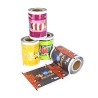 Rouleau de film alimentaire surgelé avec logo personnalisé, film d'emballage résistant aux basses températures pour les sachets de crème glacée et de sucettes glacées