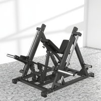 Máquina de remo lineal con carga de placas para entrenamiento de espalda, equipo comercial de gimnasio
