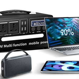 Station d'alimentation portable à batterie 189Wh, 110V/220V, 300W/500W, solaire - Product Image 5