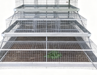 Cage à batterie de type A, taille personnalisée OEM disponible, soudure stable, équipement d'élevage avicole