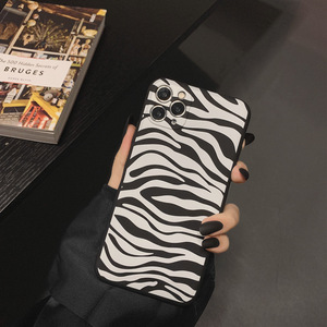 Funda para Teléfono Móvil con Diseño Animal de Patrón de Zebra, Pintada en TPU, con Protección de 360 Grados para 14 Pro/13/16/11/12 <span class=keywords><strong>Mini</strong></span> - Product Image 4