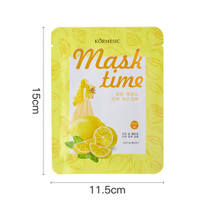 KORMESIC Masque facial personnalisé Aloe Vera <span class=keywords><strong>concombre</strong></span> Rose citron grenade extrait apaisant blanchissant antioxydant masque facial réparateur - Product Image 5