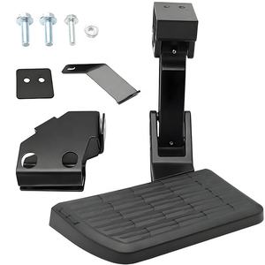 Estribo Lateral Retráctil para Puerta Trasera, Compatible con GMC Sierra 1500 y Chevrolet Silverado 1500, Modelos 2019-2024 - Product Image 5