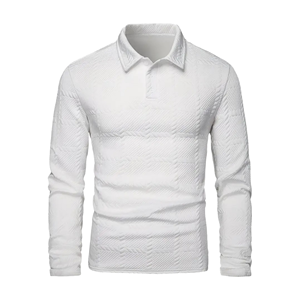 Polo de performance pour homme avec logo personnalisé, coupe ajustée, col à revers, manches courtes, gris, piqué de haute qualité, polo athlétique, vente en gros OEM - Product Image 1