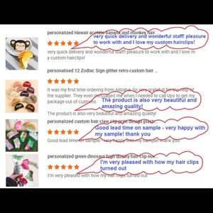 Cá nhân Acetate tóc Claw TACO nước sốt mới lạ tóc lớn Claw Clip Clip thực phẩm tóc Claw - Product Image 5