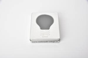 Customized Size and Color Modern Premium <b>Metal</b> Gift Packaging Decorative Tin Box with Window Offset <b>Printing</b> Re 208X138X45 - Product Image 2