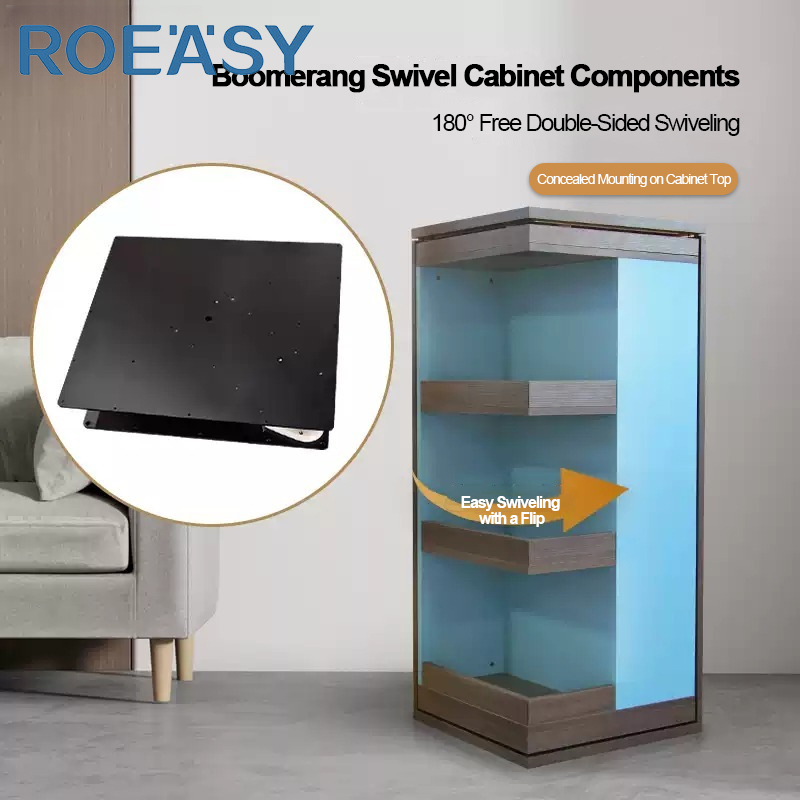 Furniture Hardware Swivel Cabinet Fittings 180