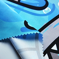 Pantalones Cortos Deportivos Elásticos Tejidos 100% Reciclados GRS, Estándar Oeko-Tex 100, Tela Estampada Personalizada con Resistencia al Agua Sin PFC