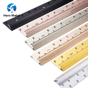 Giá rẻ Vàng Thảm TRIM underlay anh hùng kim loại nhôm gó<span class=keywords><strong>c</strong></span> hồ sơ trang trí <span class=keywords><strong>C</strong></span> hình dạng thảm TRIM - Product Image 1