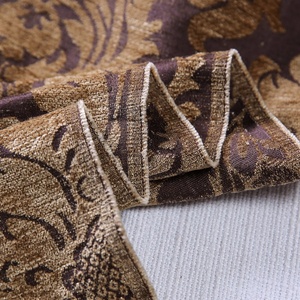 TengHui - Cortina Opaca de Jacquard 100% Poliéster con Diseño Floral, Tela Chenilla para Ventanas, Textiles para el Hogar, Bolsas, Tapicería - Patrón Teñido con Hilo - Product Image 5