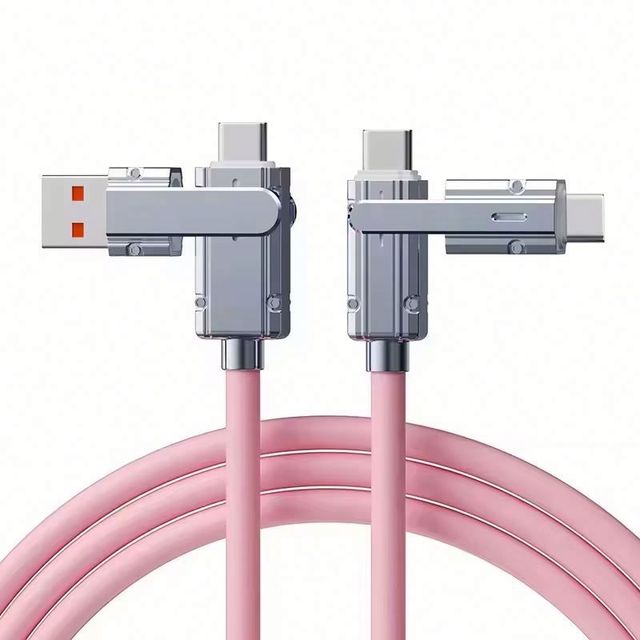 new silicone cable Multifunction Charger USB cable Fast charge cable type-c adapter free sample