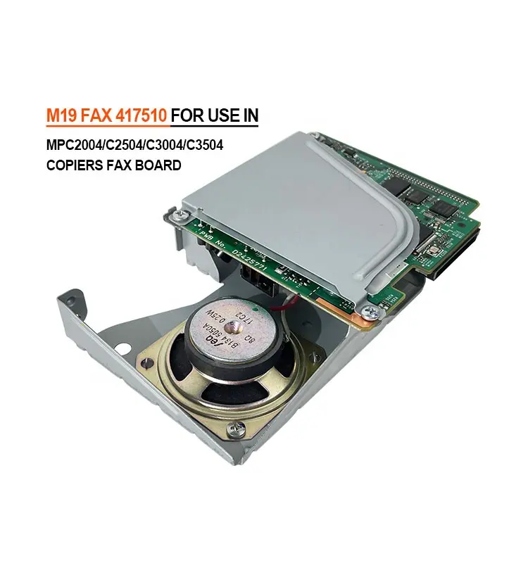 M19 fax 417510 para uso em mpc2004/c2504/c3004/c3504 copiadores fax placa