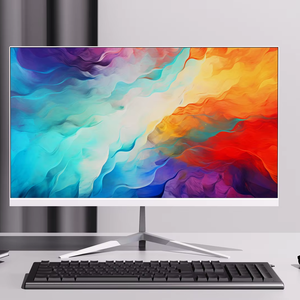 Moniteur LCD grand écran pour ordinateur, bureau à domicile, écran LED sans cadre, incurvé, PC, vente en gros, usine, écrans plats de 19/22/24/27 pouces - Product Image 1