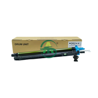Unité de tambour DR214 à haut rendement compatible avec les copieurs Konica Minolta Bizhub C227 C287 C367 C7528, kit tambour noir avec puce