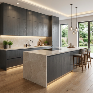 Mobili da Cucina Moderni, <span class=keywords><strong>Isola</strong></span> Cucina Pronta da Montare, Design Gratuito, Personalizzazione Completa della Casa, Fabbrica di Foshan - Product Image 5