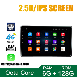 Cho Nissan X-Trail 2004 2007 đài phát thanh headunit thiết bị 2DIN Quad Octa-core Android <span class=keywords><strong>Car</strong></span> Stereo GPS navigation Carplay - Product Image 5