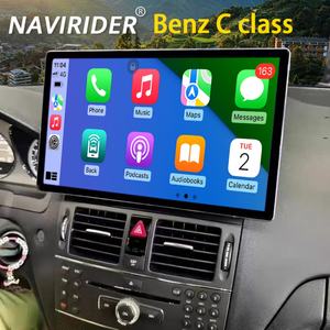 Reproductor Multimedia para Auto Android 14 Carplay de 13 Pulgadas para Mercedes Benz Clase C C180 C200 260 C300 Autoradio GPS Estéreo 2din HU - Product Image 2