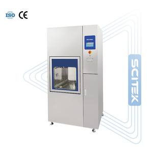 Lavadora de Cristalería Automática SCITEK 220/320/420L con Dos Puertas de Vidrio Templado Delanteras y Traseras para Laboratorio - Product Image 1