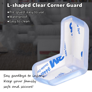 Protezioni angolari protezione per mobili in plastica morbida protezione trasparente di sicurezza per tavolino in <span class=keywords><strong>vetro</strong></span> per armadietto - Product Image 5