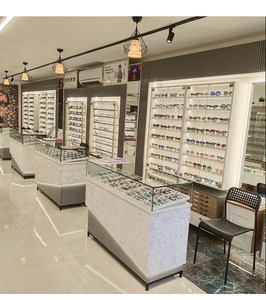 Diseño Interior Personalizado para Salón de Óptica, Elegante y Funcional Tienda de Gafas, Iluminación Inteligente, Muebles para Exhibición de Lentes - Product Image 1