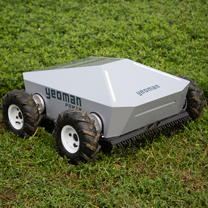 Cortacésped Robótico Yeoman EM400C con Tracción en las 4 Ruedas, Control Remoto de 1000 pies, Ancho de Corte de 18 Pulgadas, Motor de 24 V, Batería de 40 Ah, Duración de 2-3 Horas, 100 - Product Image 5