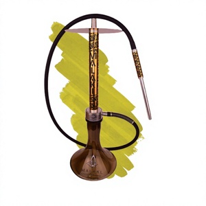 Cachimba de Acero Inoxidable de Lujo Malaki, Edición Bronce Dorado, Venta al por Mayor - Product Image 1