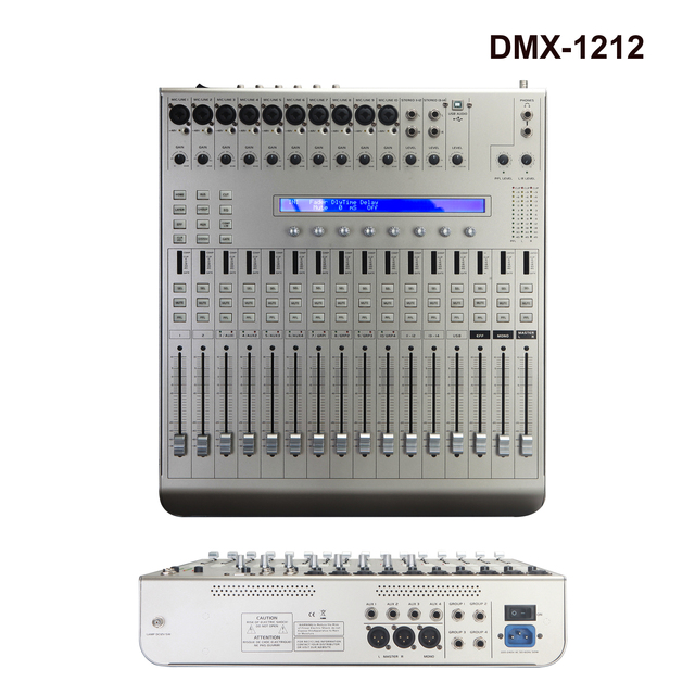 Digital Professional Amplifier with 14 Channel Performance Recording Professional Stage Lighting Dj Dimming Console Dmx