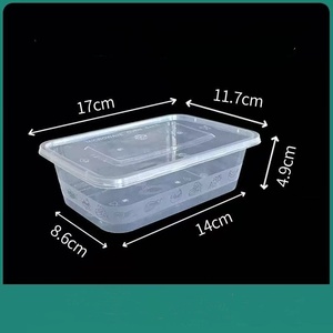 Bán buôn dùng một lần thức ăn nhanh Take-out containerl Hộp Ăn Trưa súp PP chất liệu bữa ăn bao bì thực phẩm lò vi sóng đông lạnh sử dụng - Product Image 5