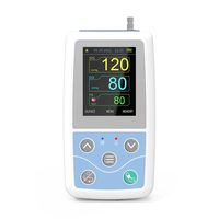 CE ABPM50 Moniteur de pression artérielle ambulatoire numérique portable 24 heures sur 24