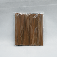 Pailles à cocktail jetables en plastique biodégradable sans BPA ni PFAS, écologiques, longueur 197 mm, pour la décoration des boissons dans les bars et les pubs