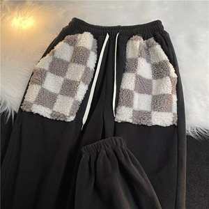 Pantalon de jogging décontracté en coton pour homme, couleur unie, grande taille, avec taille élastique – Offre spéciale - Product Image 4