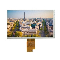 Écran LCD TFT Starbillions 7 pouces 800x480 RGB TTL 50 broches tactile capacitif lisible en plein soleil 500 nits 1000 nits Module d'affichage pour voiture
