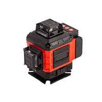 Niveau laser 3D 4D à faisceau vert et rouge avec télécommande, trépied, base réglable, lunettes de sécurité pour carrelage, logo personnalisé, usine