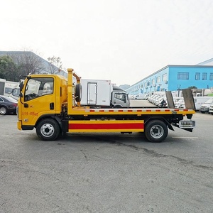 Camion de remorquage à plateau plat à 6 roues Smart Fleet JAC pour le remorquage de voitures, le déplacement de véhicules et les opérations de sauvetage - Product Image 2