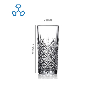 Juego de Vasos Modernos y Sostenibles para Beber <span class=keywords><strong>Agua</strong></span>, 360 ml, con Logotipo Personalizado, Tazas de Cerveza de <span class=keywords><strong>Cristal</strong></span>, Aptos para Lavavajillas y Microondas, para Bar y Fiestas - Product Image 2