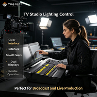 Console d'éclairage de scène professionnelle MA2 Command Wing avec écran tactile pliable 2x15,6 pouces, 6 sorties DMX et UPS intégré