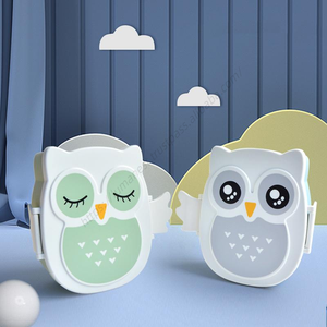 กล่องข้าวนักเรียนพลาสติกน่ารัก LXM66 ขายส่ง ของขวัญจากห้างสรรพสินค้า ใช้งานได้ทุกวัน ทำความสะอาดง่าย - Product Image 5