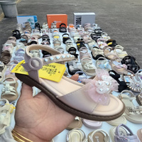 Sandales d'été légères, respirantes et antidérapantes pour bébés filles, vente en gros d'usine, marques variées, neuves et scellées, automne-printemps
