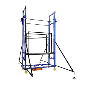 Điện thoại di động Kính thiên văn điện nâng Thang giàn giáo nền tảng 0.3 đến 0.5 tấn công suất 2-8 mét phạm vi cho xây dựng xây dựng - Product Image 2