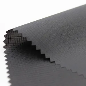 210D ripstop oxford PA poliéster 100% recubierto de china tela de material textil