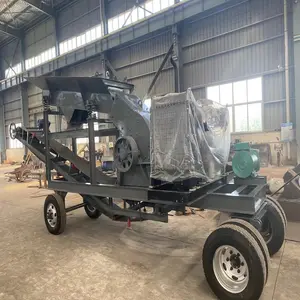 Mini Stone Crusher Mobile Hammer Crusher Mobile Sand Making Crusher Machine