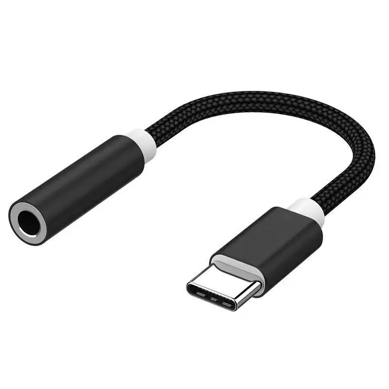 USB Type C To 3.5mm Earphone Adapter AUX Audio Cable Adapter USB C Adapter For Xiaomi LG Nexus Nokia For Huawei P20 And Earphone