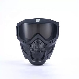 <span class=keywords><strong>Masque</strong></span> de moto unisexe coupe-vent et imperméable, anti-poussière, pour Harley, avec lentille de qualité pour le cyclisme tout-terrain - Product Image 6