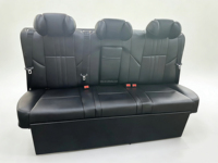 STSF-JD Canapé-lit électrique de luxe pour siège arrière, conversion de siège de voiture, banquette personnalisée pour sièges de fourgonnette Mercedes-Maybach Sprinter