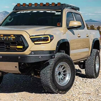 Jantes en alliage d'aluminium forgé brillant WD Custom avec anneau de blocage de jante, roues tout-terrain pour camionnettes et SUV, qualité supérieure