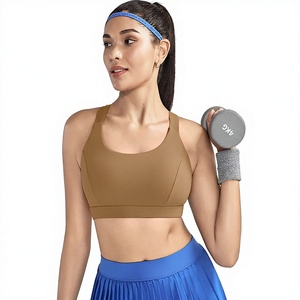 Sujetador Deportivo de Alto Rendimiento para Mujer con Logotipo Personalizado, Tejido de Compresión Transpirable de Secado Rápido para Entrenamiento en Gimnasio y Cross Training - Product Image 1