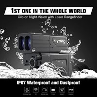 Accessoires de chasse, lunettes de vision nocturne avec télémètre laser
