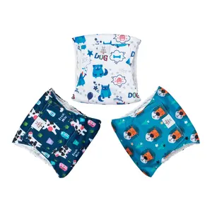 CuteBone Pet Reusable Dog Diaper Puppy Belly Bands Washable Male Dog Waterproof Diapers