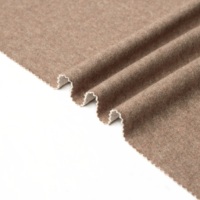 En stock Tissu tricoté double face en laine et coton pour manteau d'hiver, veste, pardessus, vêtements, vente en gros d'usine
